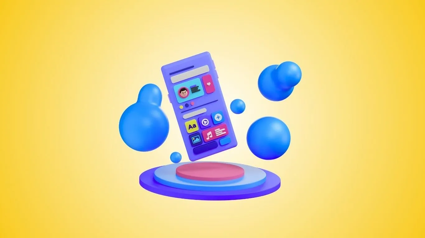 Skyroute Solution mobile app development service illustration