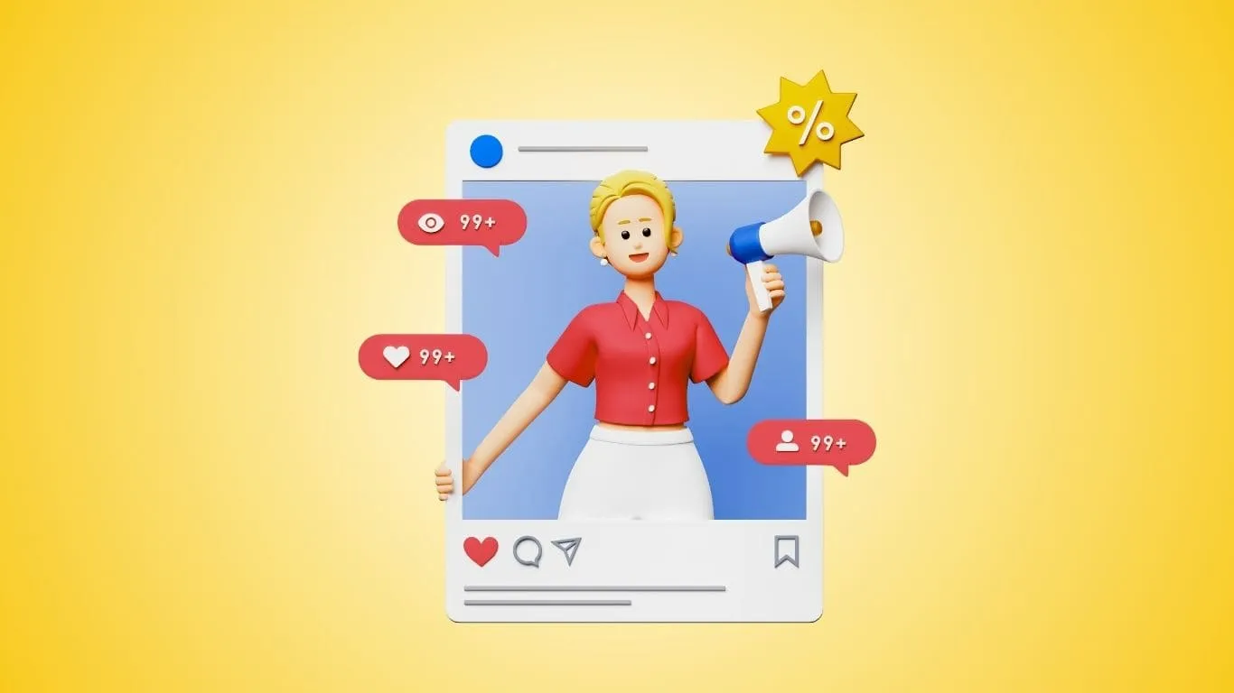 Skyroute Solution social media marketing service illustration